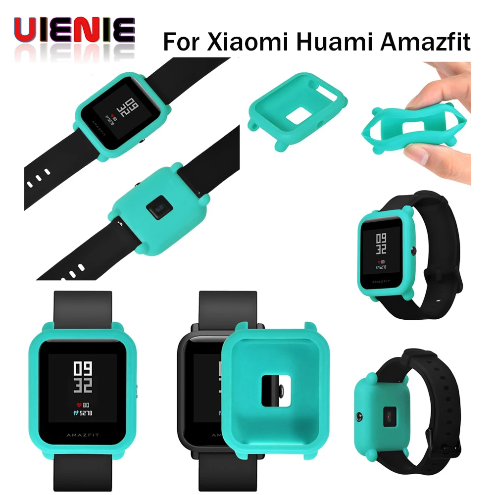 Protect Frame Sotf Silicone Watch Case Cover for Xiaomi